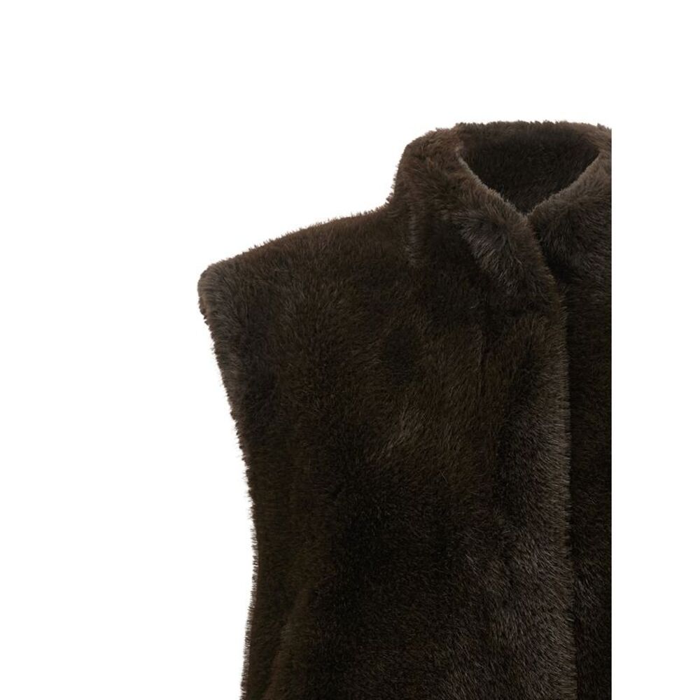 Lou Andrea Women Faux Fur Vest - Picture 3 of 5